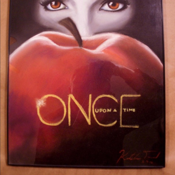 Framed OUAT Original Pastel Wall Art - Picture 3 of 3